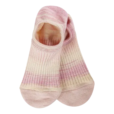 Ribbed Light Low Socks-Pink Lemonade