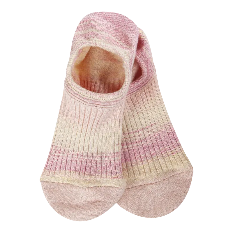 Ribbed Light Low Socks-Pink Lemonade