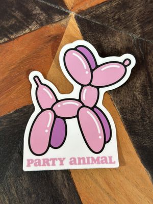 Party Animal Sticker
