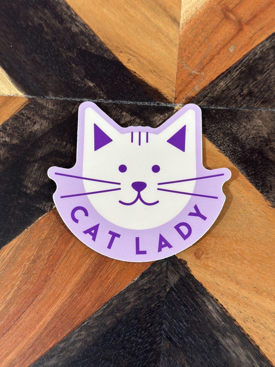 Cat Lady Sticker