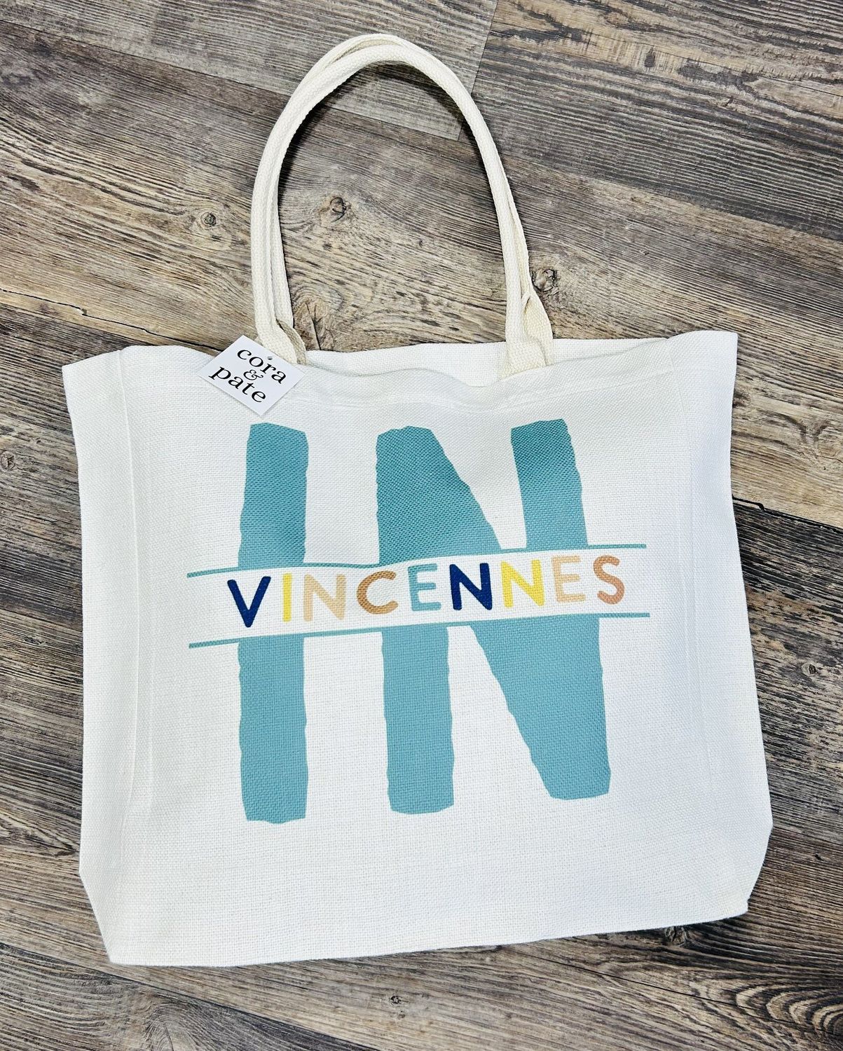 Vincennes, IN Canvas Tote Bag