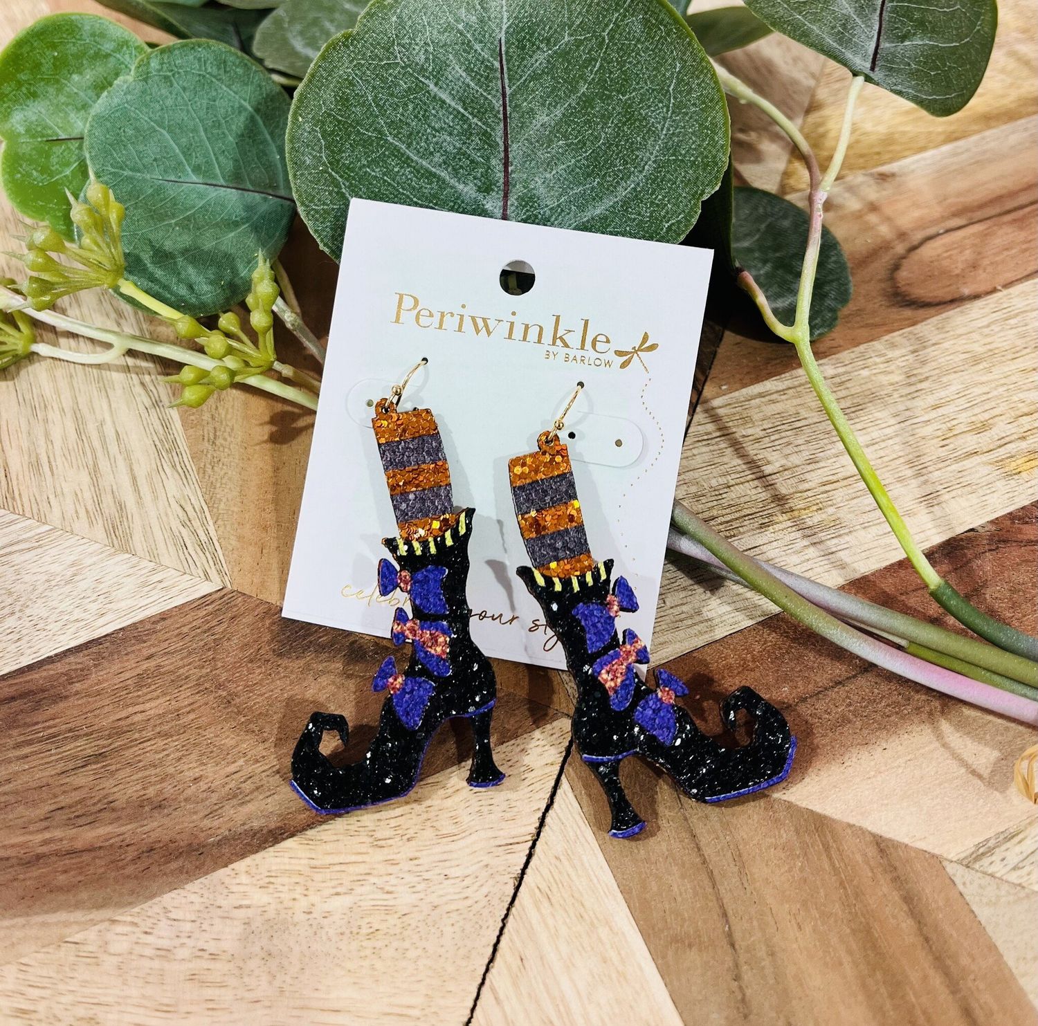Witch Boots Earrings