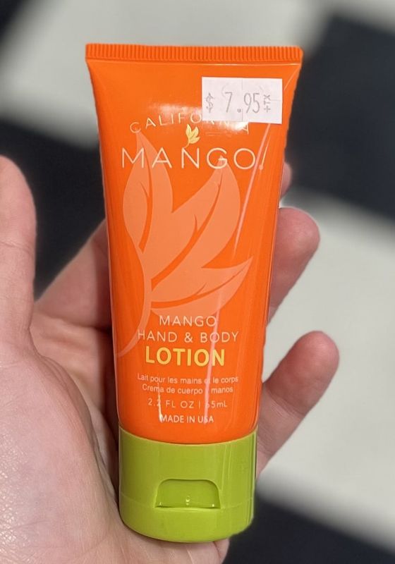 California Mango Hand &amp; Body Lotion- 2.2 oz