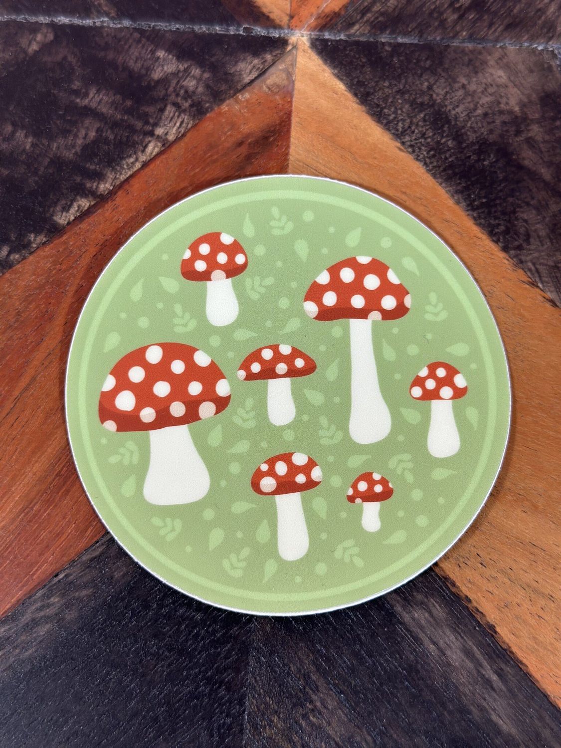 Mushroom Patch Sticker