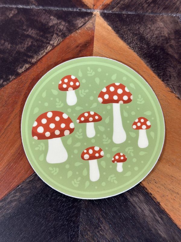 Mushroom Patch Sticker
