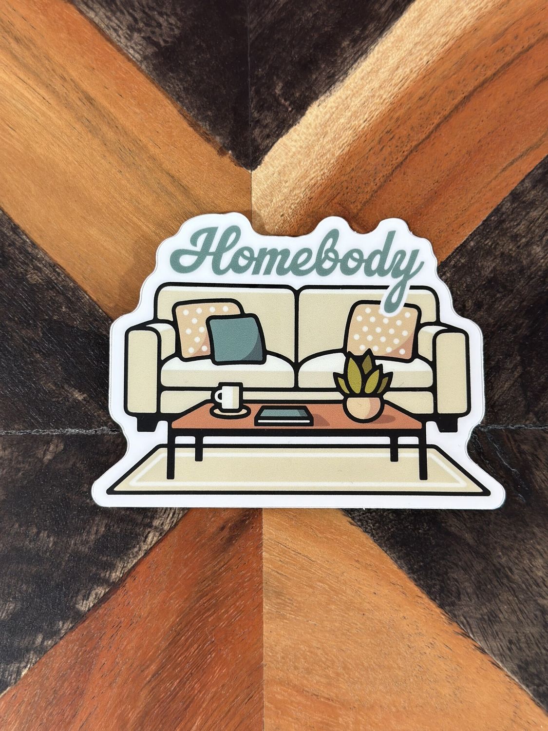 Homebody Sticker
