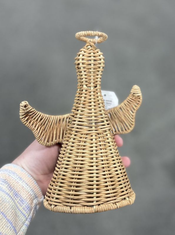 Small Rattan Angel