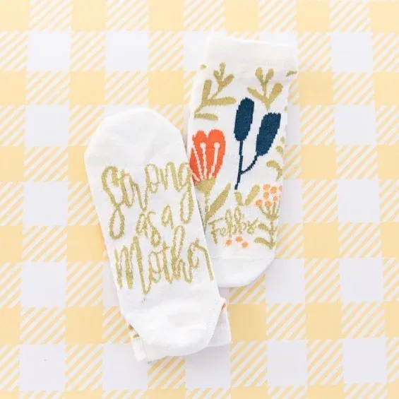 Socks-Strong as a Mother