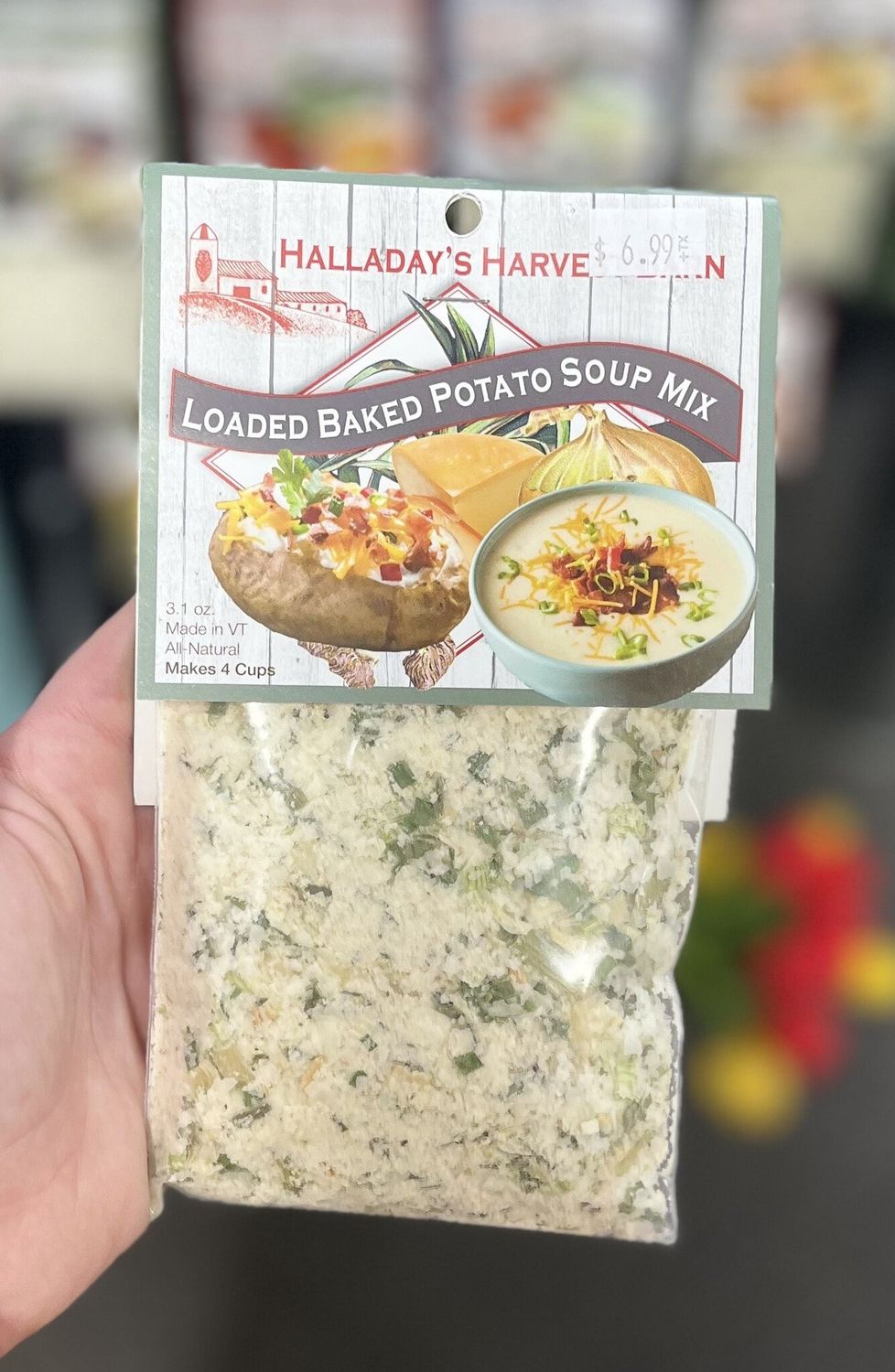 Halladay’s Loaded Baked Potato Soup Mix