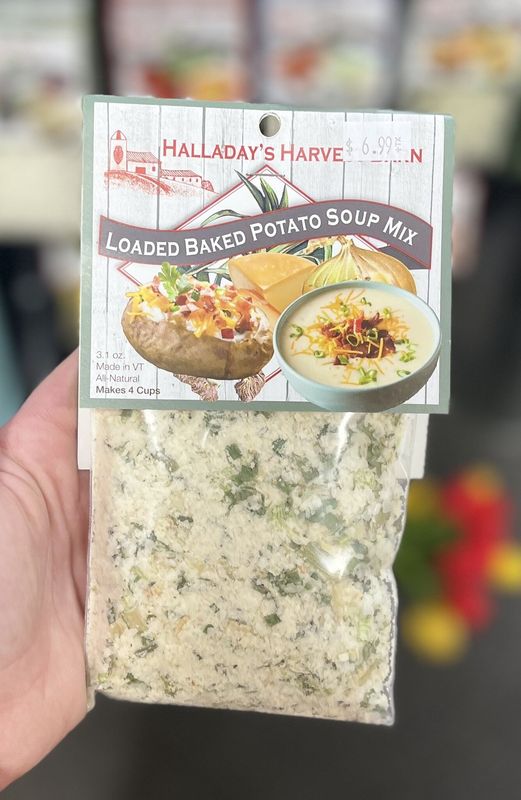 Halladay’s Loaded Baked Potato Soup Mix