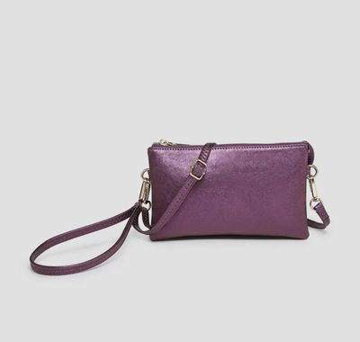 Sapphire Purple Riley Clutch