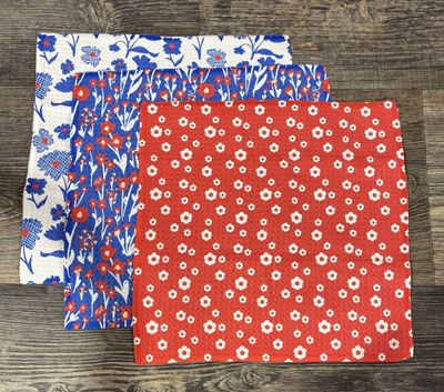 Royal Garden 3 Dishcloth Set Royal Garden 3 Dishcloth Set