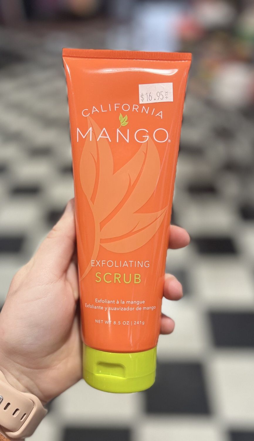 California Mango Exfoliating Scrub- 8.5 oz
