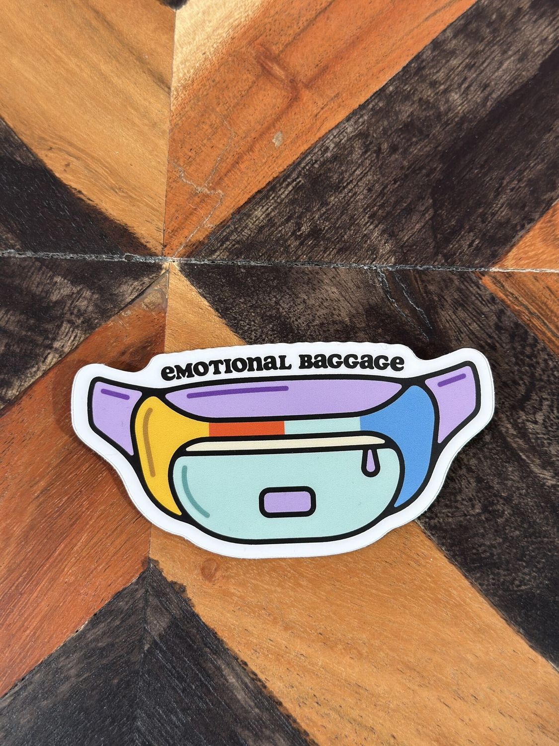 Emotional Baggage Sticker