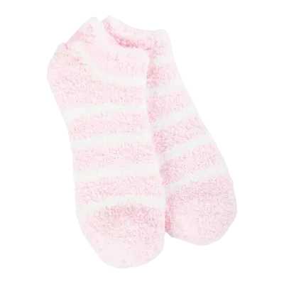 Cozy Short Socks-Candy Stripe