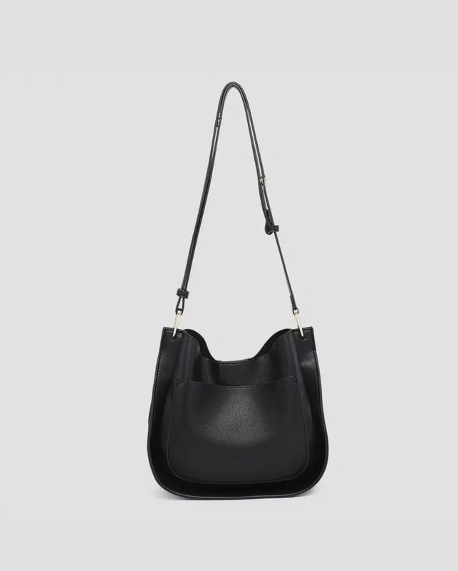The Ramona Crossbody in Black