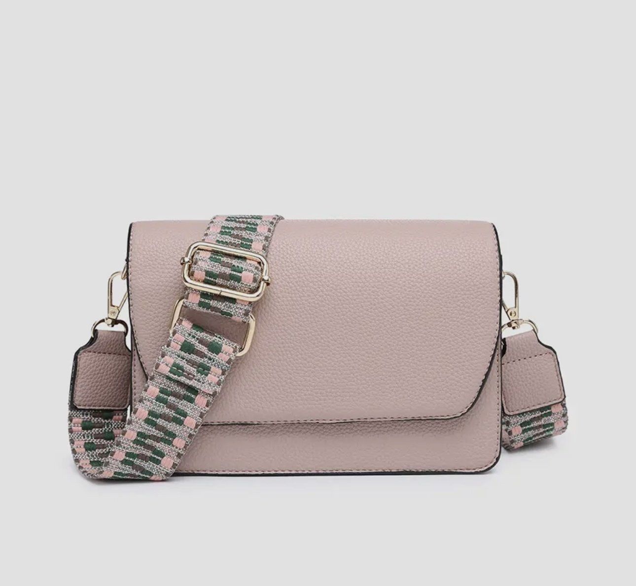 The Noah Crossbody in Blush