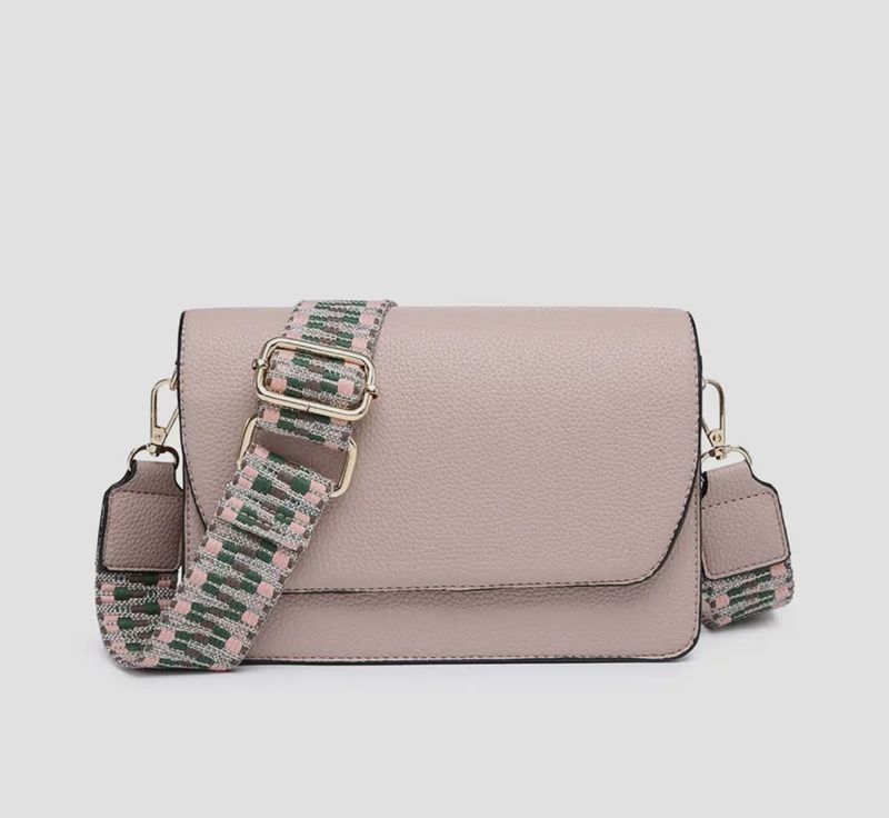 The Noah Crossbody in Blush