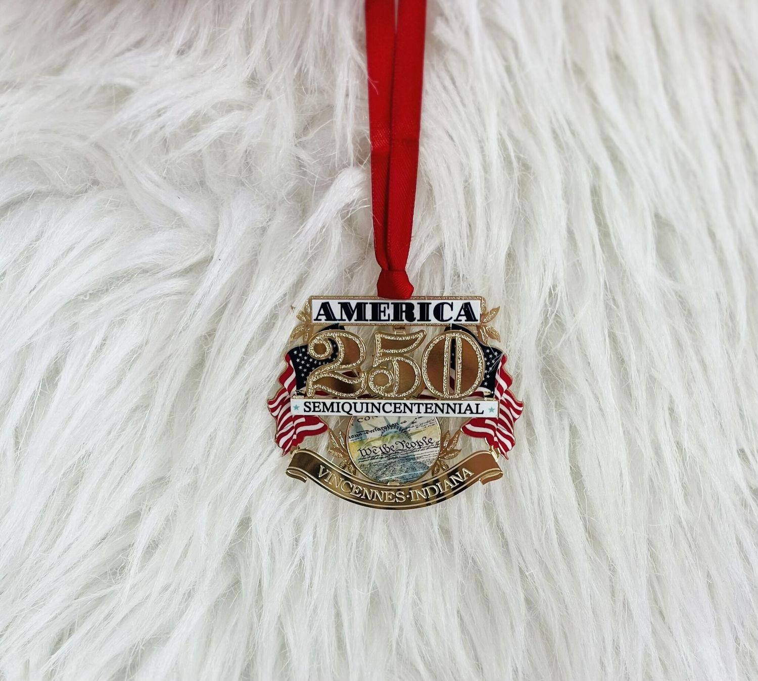 Vincennes, IN Semiquincentennial Commemorative Ornament