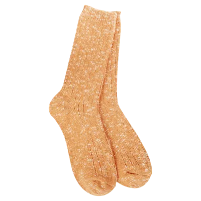 Ragg Crew Socks-Orange Ragg Crew Socks-Orange