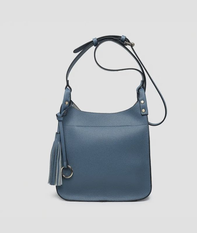 The Lucinda Crossbody in Dark Peacock