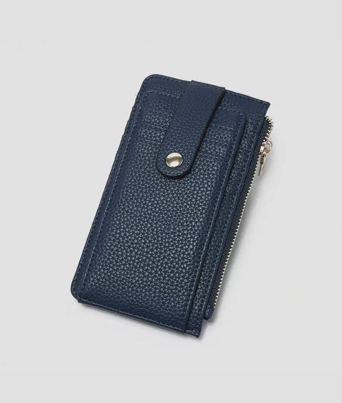 The Mae Multi-Card Wallet in Navy