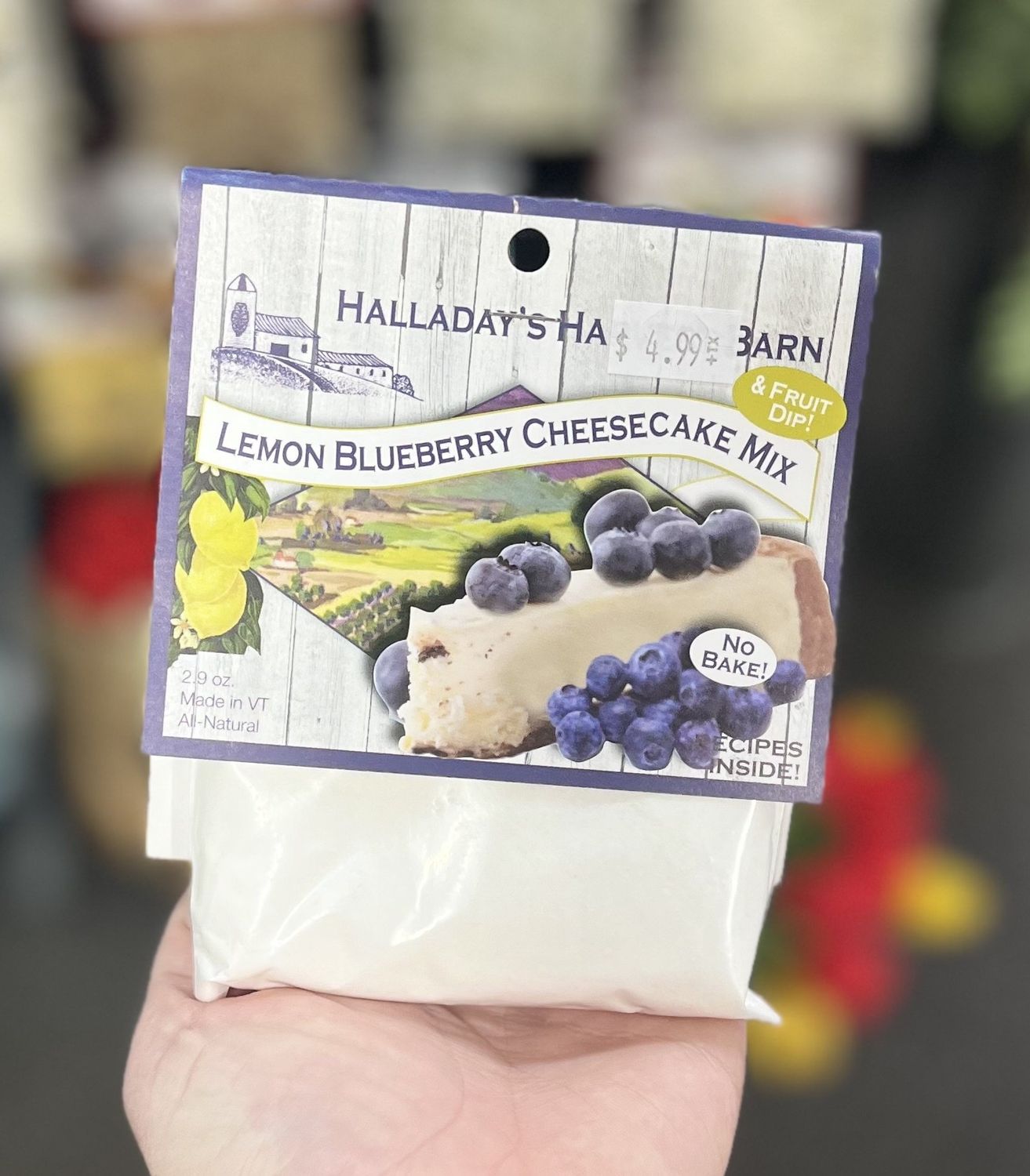 Lemon Blueberry Cheesecake Mix