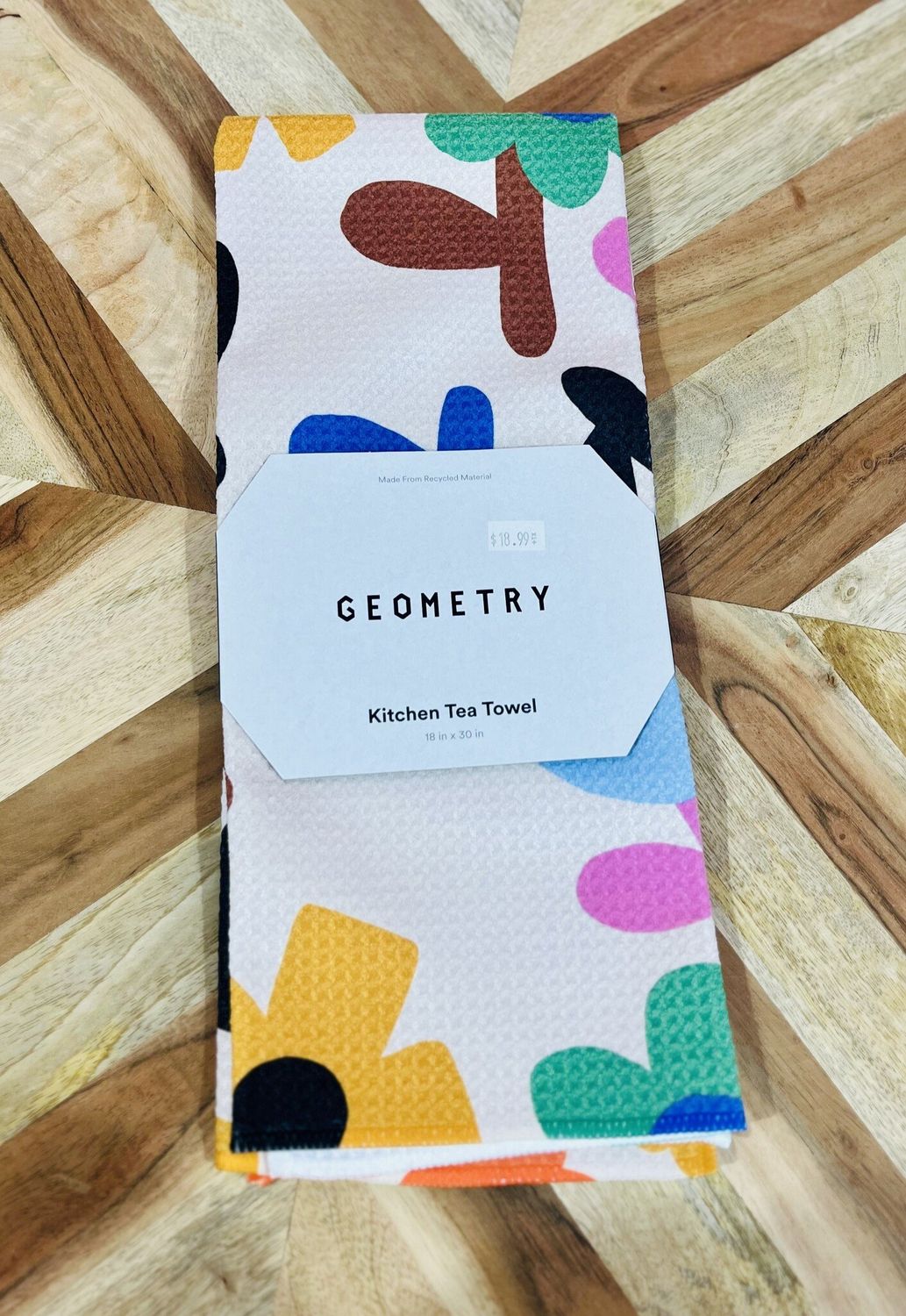 Sunny Bloom Tea Towel