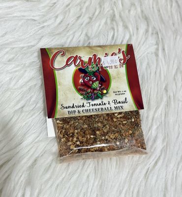 Carmie’s Sundried Tomato &amp; Basil Dip Mix