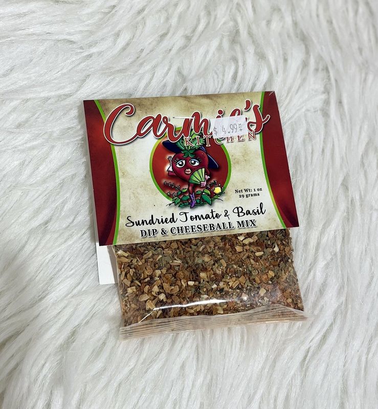 Carmie’s Sundried Tomato &amp; Basil Dip Mix
