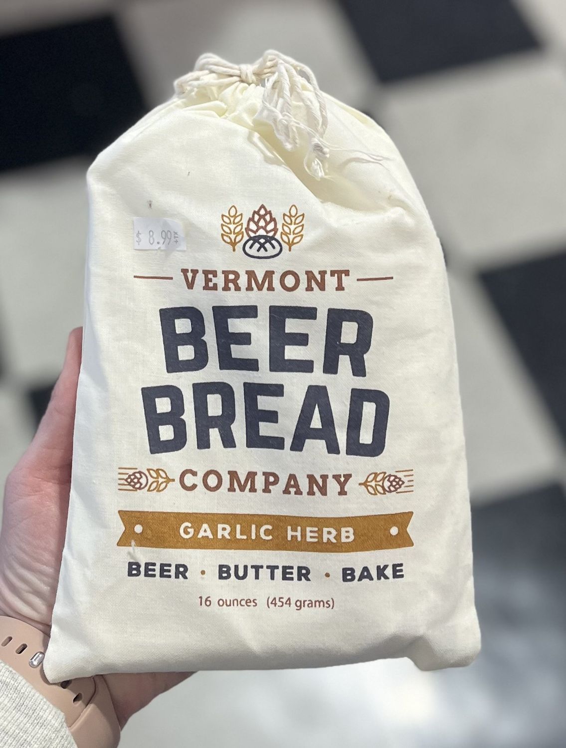 Vermont Beer Bread Mix-Garlic Herb