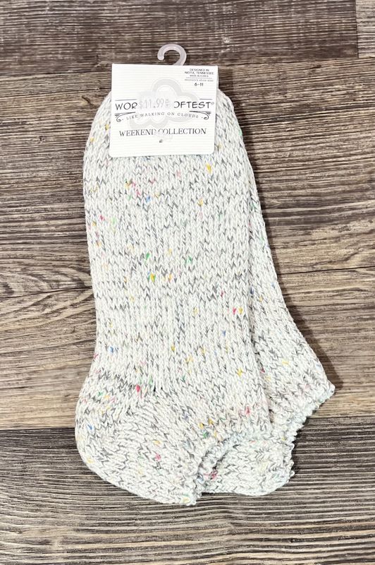 World’s Softest Ragg Low Socks-Rocky Confetti World’s Softest Ragg Low Socks-Rocky Confetti