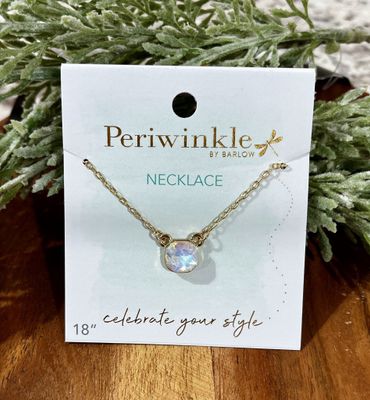 Opal Pendant Necklace