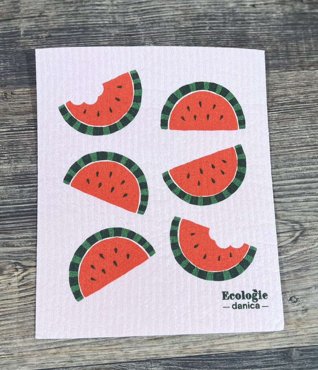 Watermelon Swedish Dishcloth
