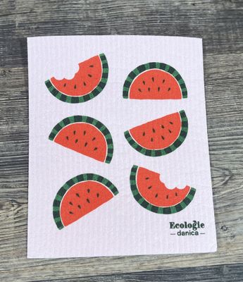Watermelon Swedish Dishcloth