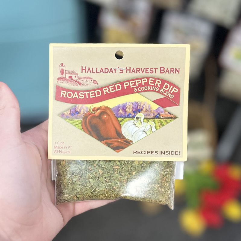 Halladay’s Roasted Red Pepper Dip Mix