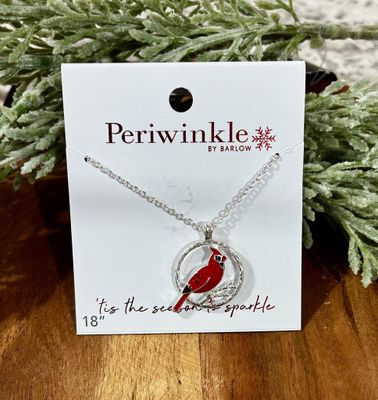 Cardinal Pendant Necklace