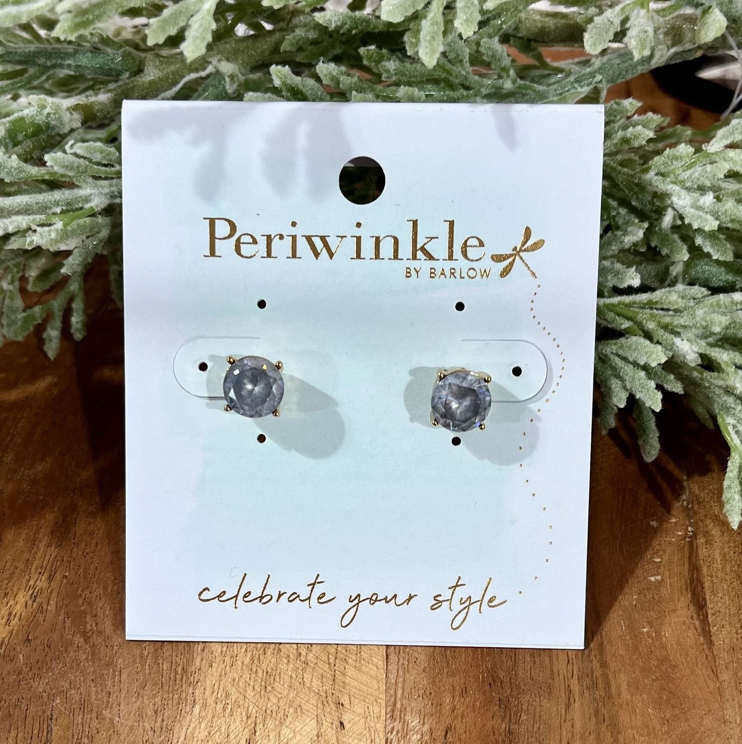 Icy Sparkle Stud Earrings