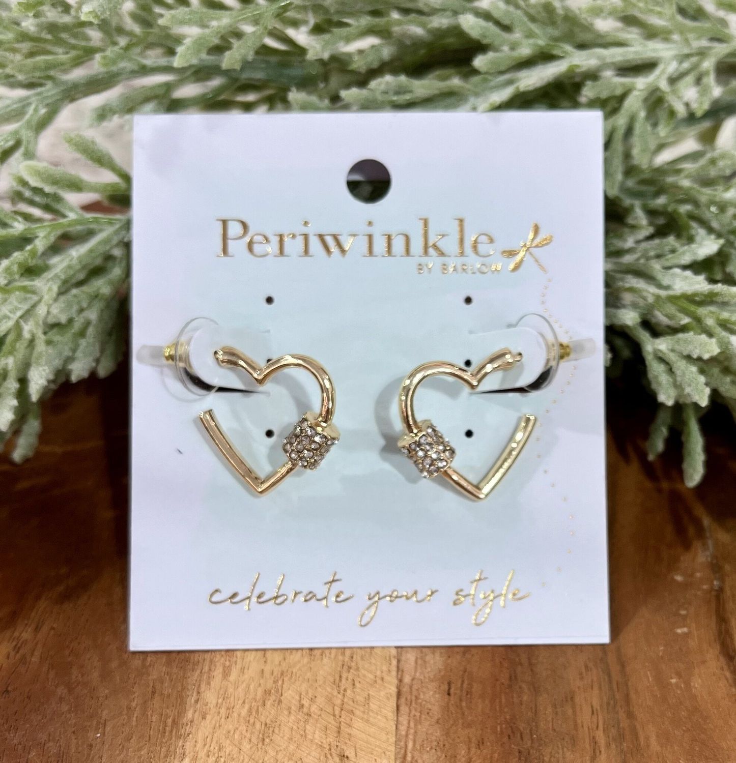 Heart Sparkle Earrings