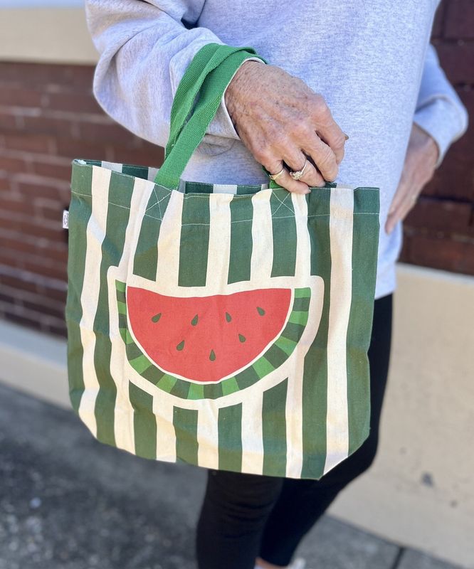 Melon Pocket Tote