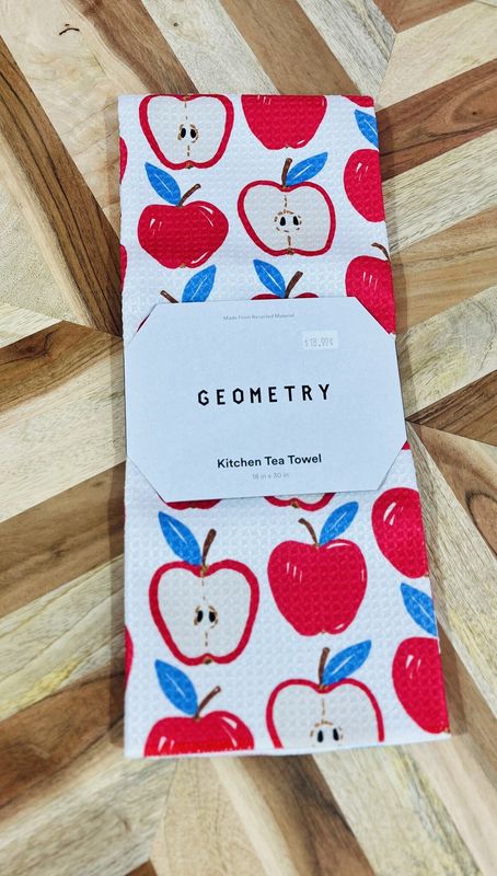 Apple a Day Tea Towel