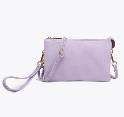 Pastel Purple Triple Pocket Riley Clutch