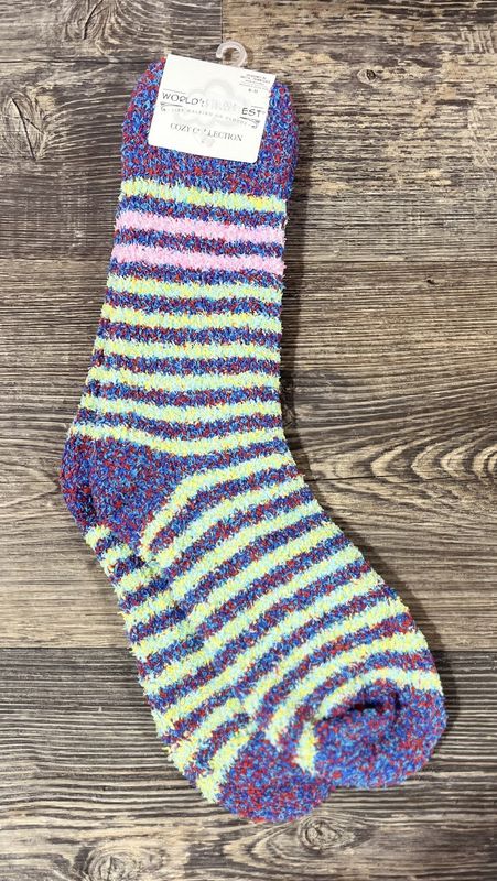 Iris Multi Cozy Crew Socks Iris Multi Cozy Crew Socks