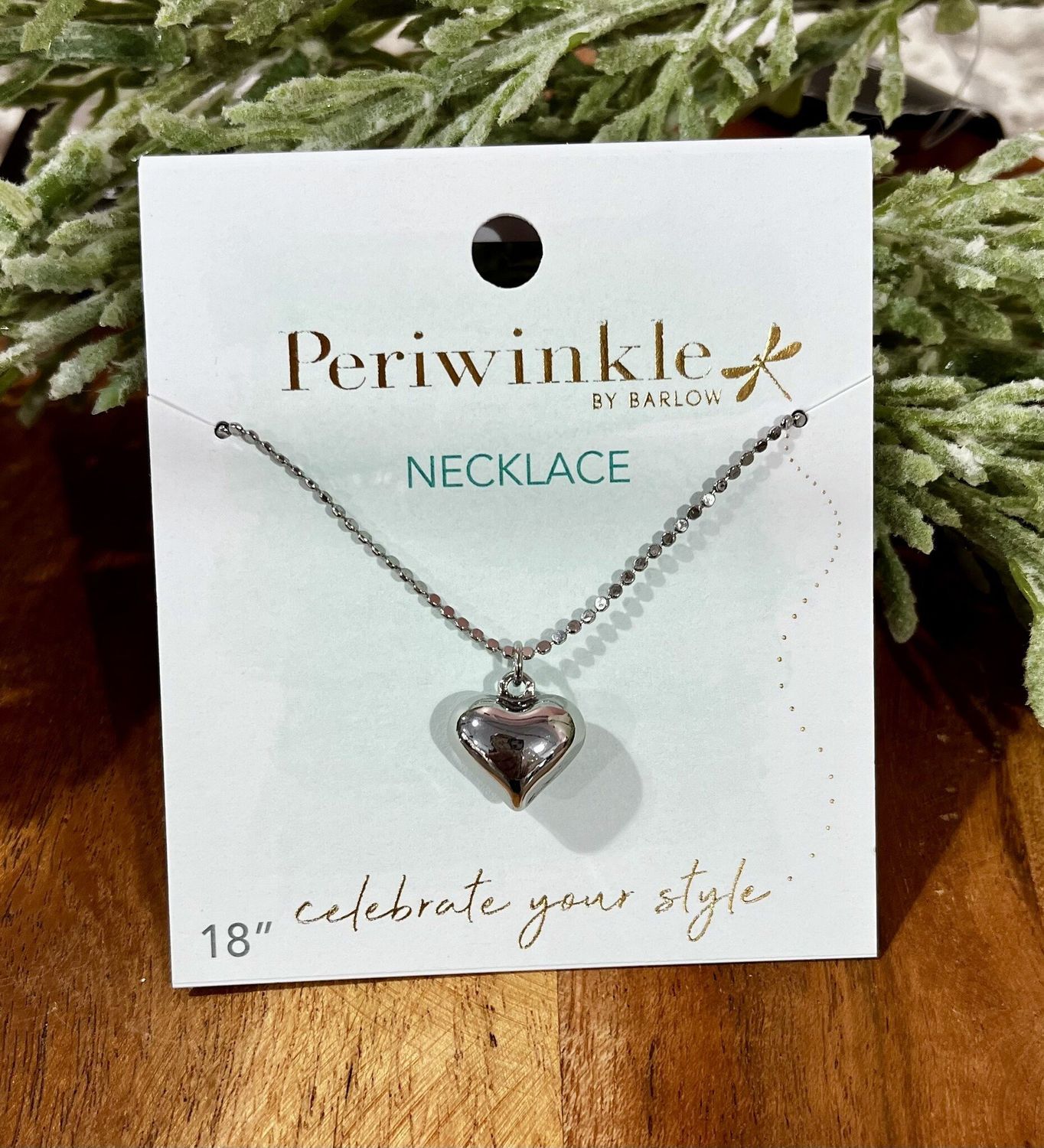 3D Bubble Heart Necklace