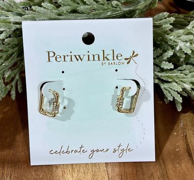 Gold Sparkle Huggie Earrings Gold Sparkle Huggie Earrings