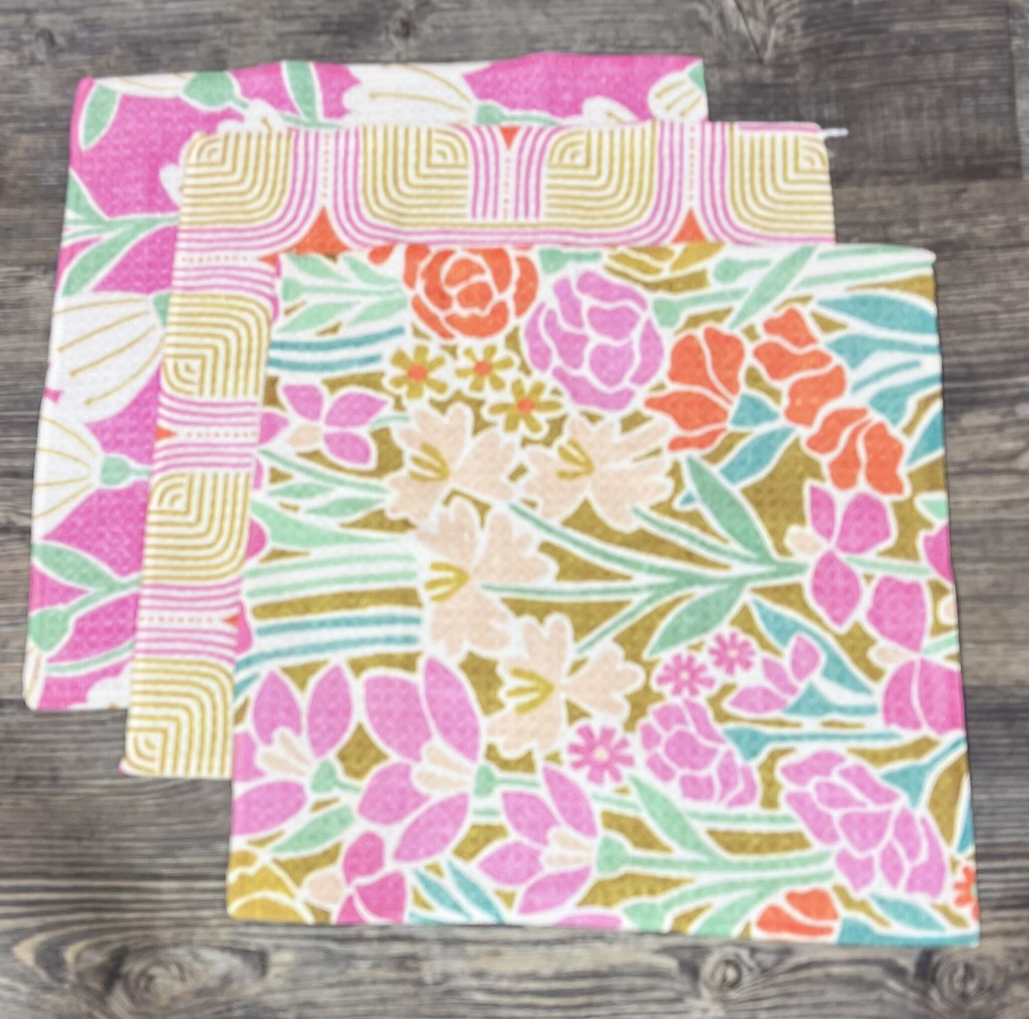 Clemmie, Donna &amp; Janae 3 Dishcloth Set