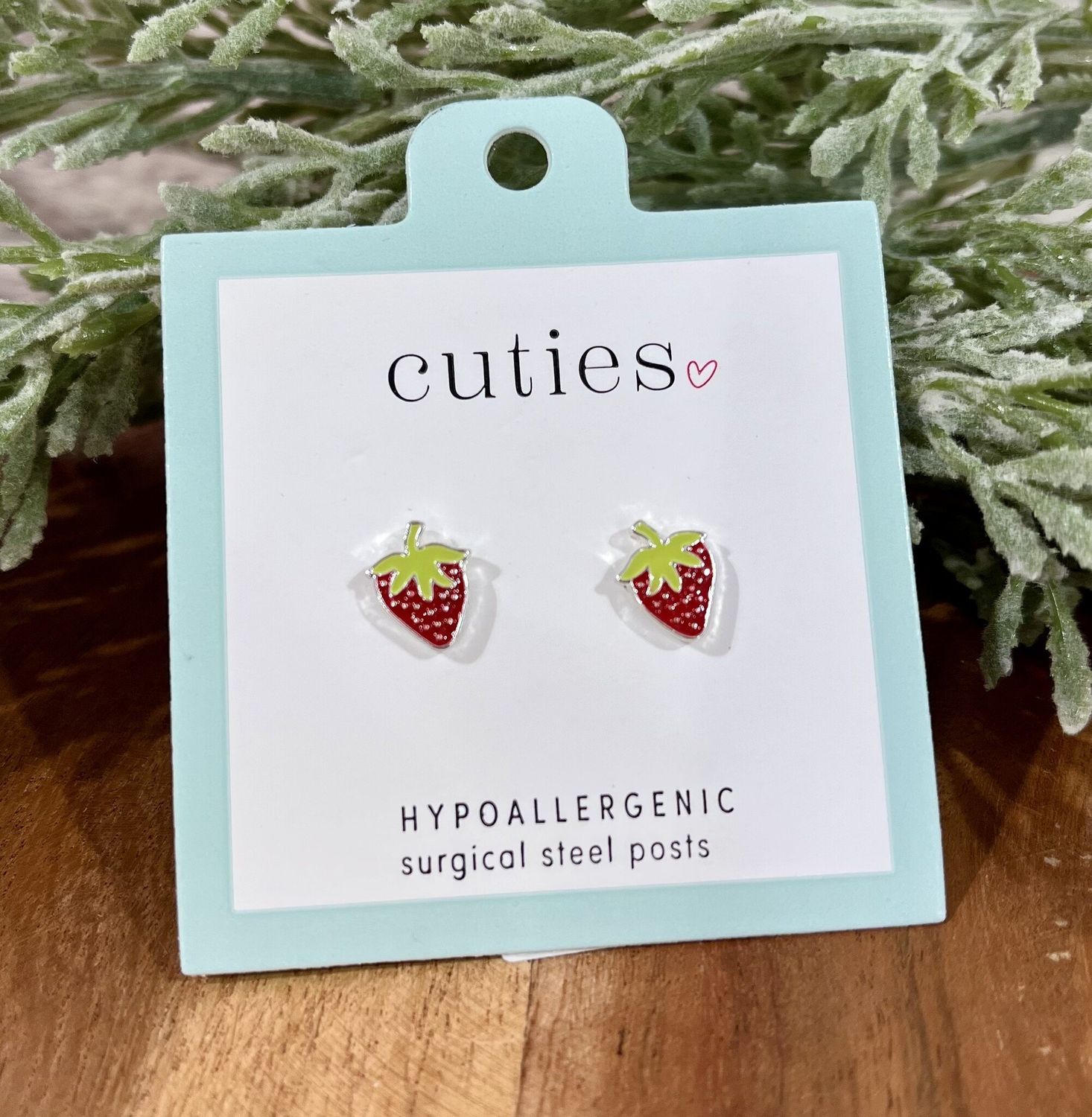 Strawberry Stud Earrings