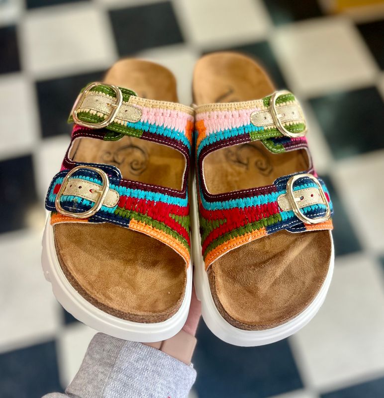 Rayna Sandal in Multicolor Rayna Sandal in Multicolor