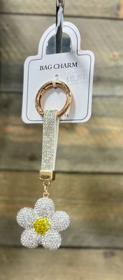 Daisy Sparkle Bag/Keychain Charm Daisy Sparkle Bag/Keychain Charm