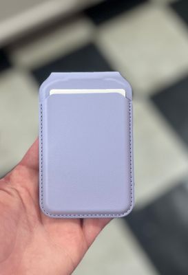 Magnetic Wallet &amp; Stand-Purple